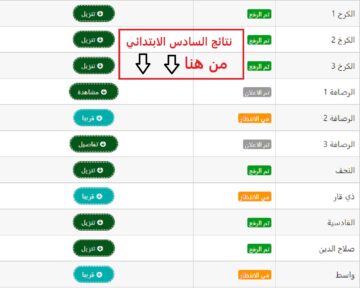 متى تظهر نتائج السادس الابتدائي العراق 2024 بقية المحافظات؟.. “تابع واستعلم من هنا برابط مباشر”