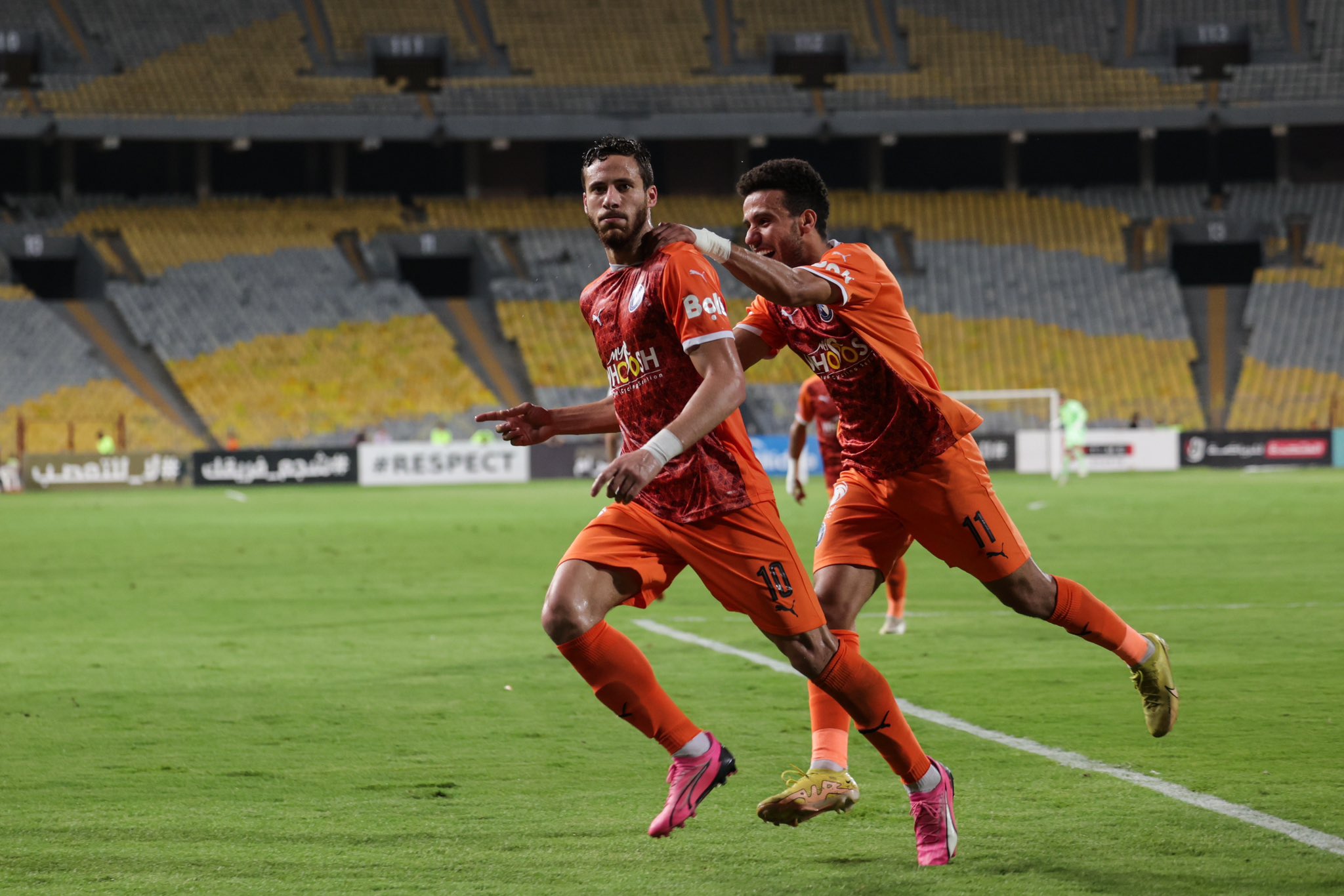 بهدف رمضان صبحي.. بيراميدز يهزم المصري بهدف نظيف في الدوري