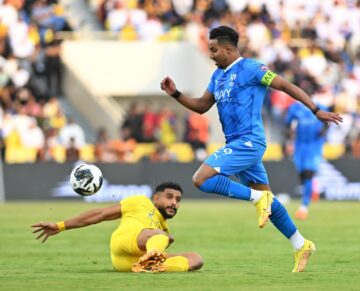 الهلال لا يعرف طعم الخسارة أمام النصر بدون سالم الدوسري