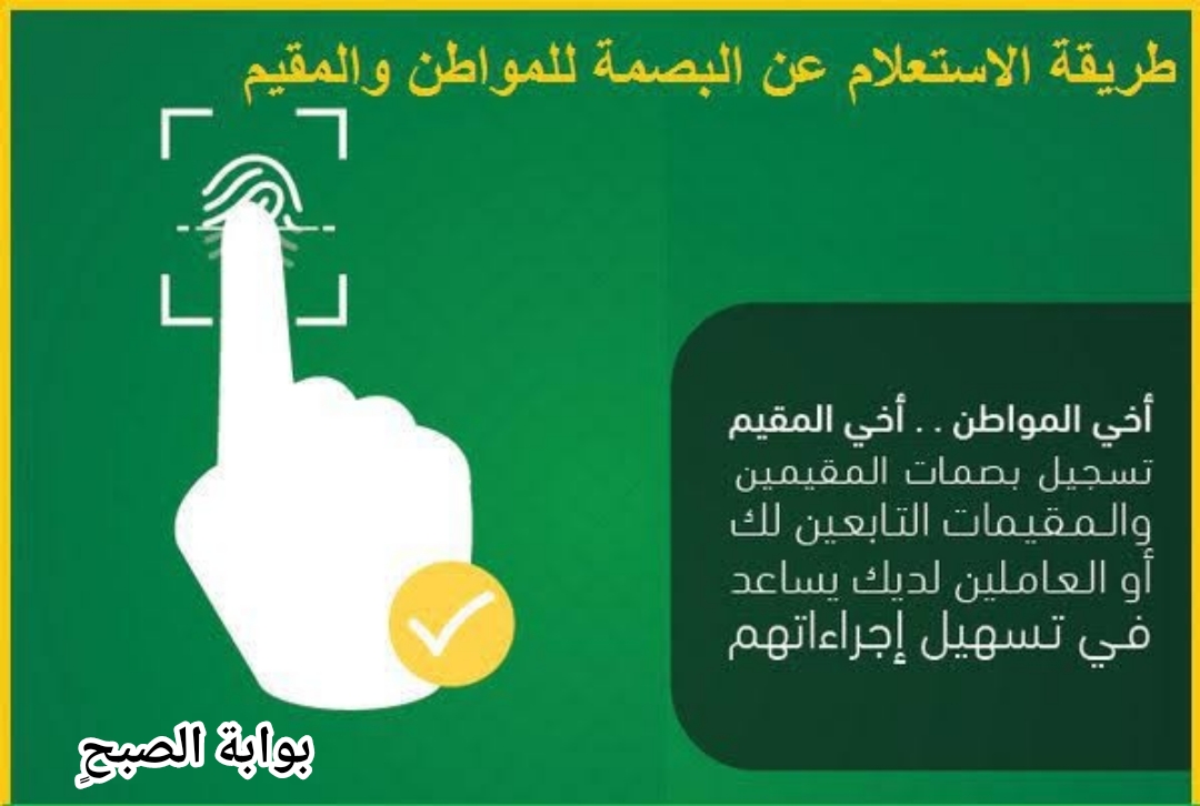 الاستعلام عن البصمة في السعودية برقم الهوية عبر أبشر 1445 ما هي شروطها؟