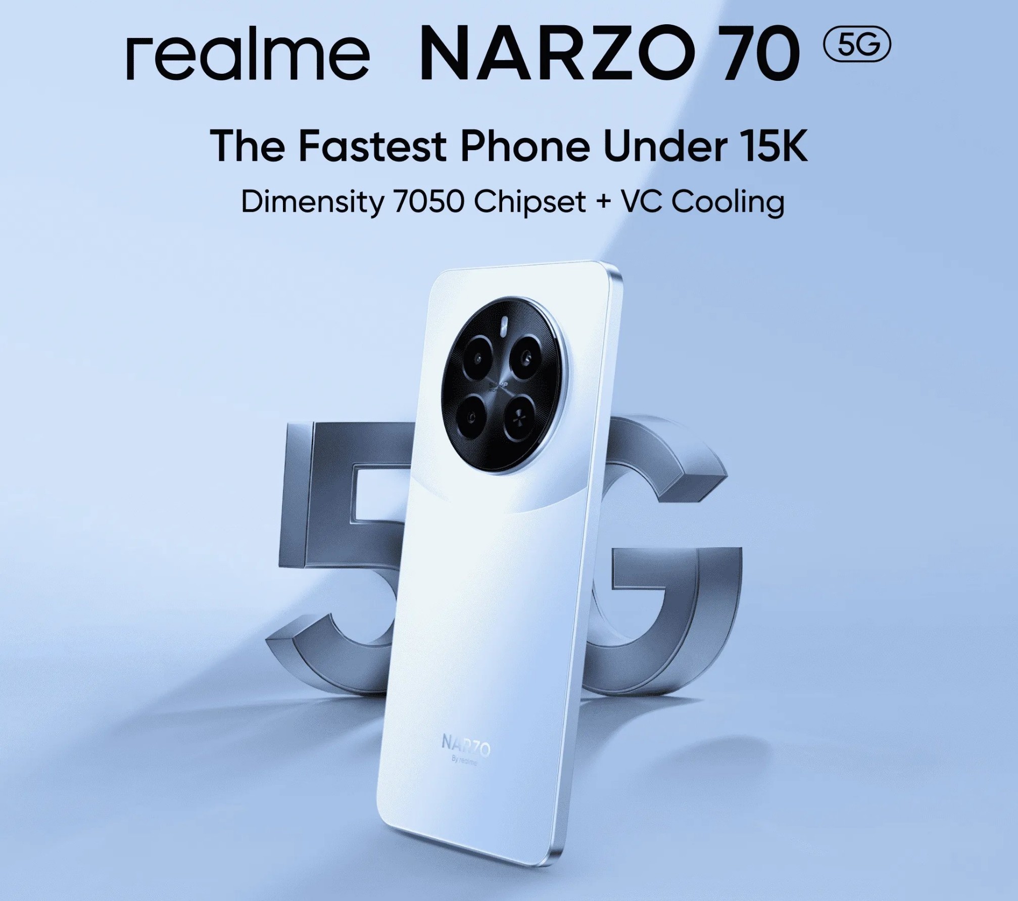 ريملي تتلق بأحدث إصداراتها هاتف Realme Narzo 70 الجديد ببطارية كبيرة وتصميم جذاب والسعر اقتصادي 11 ريملي تتلق بأحدث إصداراتها هاتف Realme Narzo 70 الجديد ببطارية كبيرة وتصميم جذاب والسعر اقتصادي