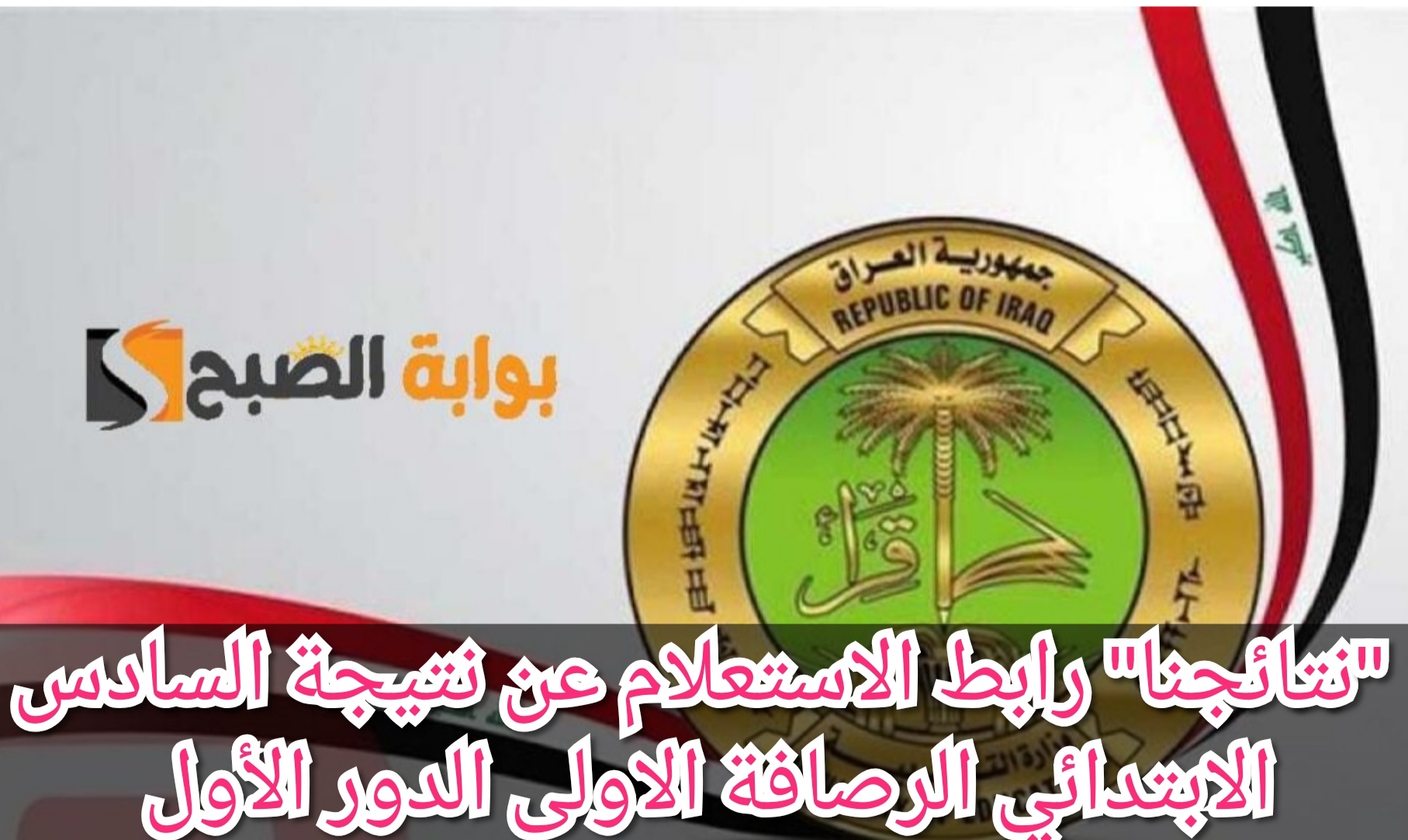 "ظهرت حالًا" رابط الاستعلام عن نتيجة السادس الابتدائي الرصافة الأولى 2024 الدور الأول بالاسم أو رقم المقعد 5 “ظهرت حالًا” رابط الاستعلام عن نتيجة السادس الابتدائي الرصافة الأولى 2024 الدور الأول بالاسم أو رقم المقعد