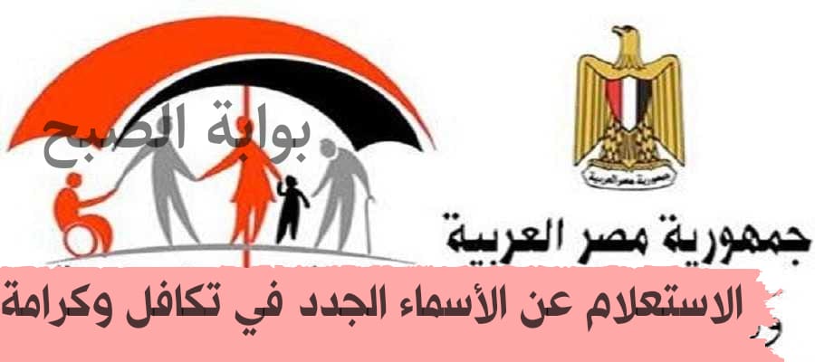 بعد الزيادة وزارة التضامن توضح رابط الاستعلام عن الأسماء الجدد في تكافل وكرامة 2024
