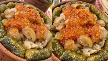 طاجن ورق العنب بالكوارع وجبة المطاعم الشهيرة حضريها بالمنزل بأحلى طعم