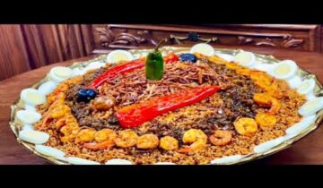 من المطبخ الخليجي.. طريقة عمل المفلق الحساوي بالجمبري بأسهل الطرق 