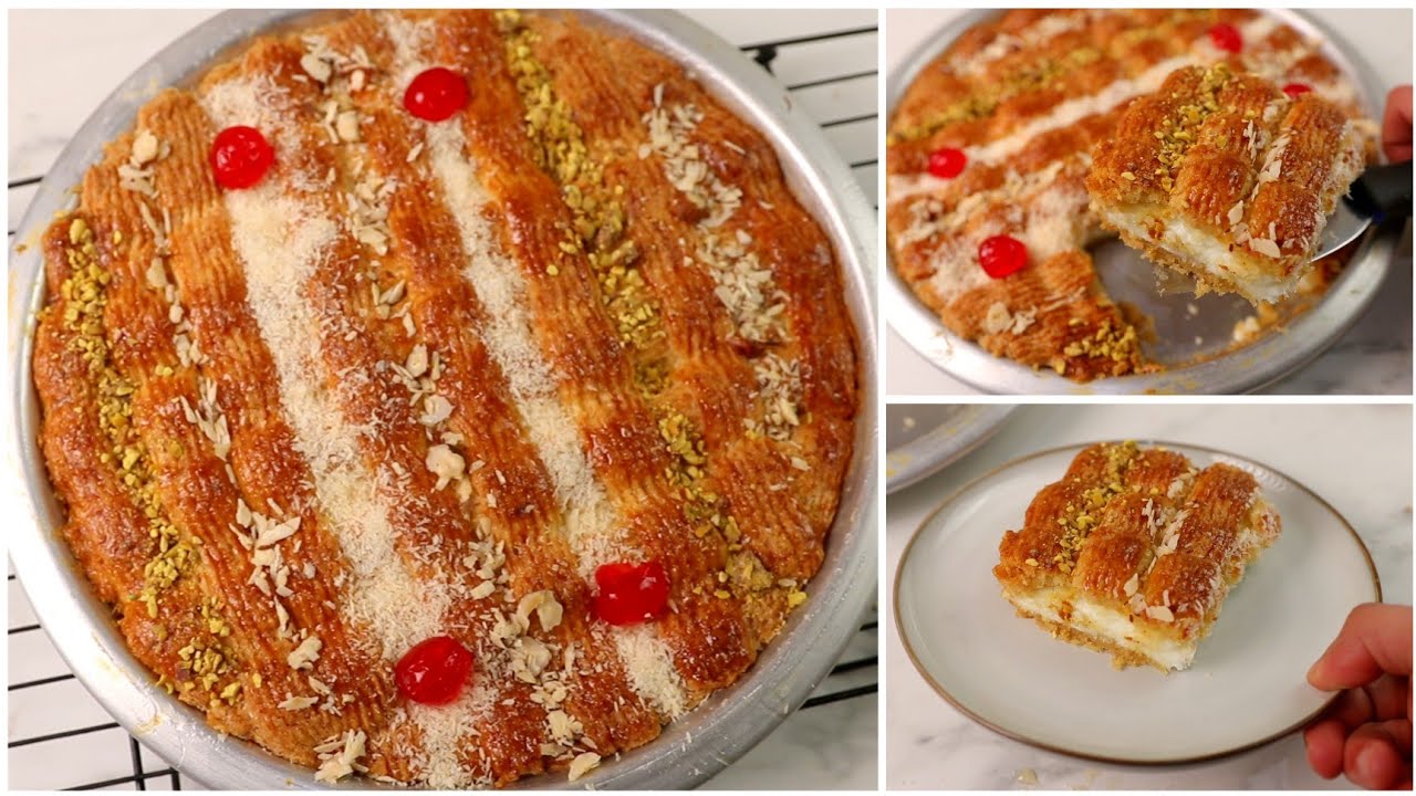 طريقة عمل حلوى اللينزا أحلى الحلويات المميزة بطعمها الرائع بيذوب في الفم