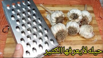 بسرعه الصاروخ تقشير 30 كيلو من الثوم بأسرع طريقة بدون مجهود ولا تعب قشريه بسهوله