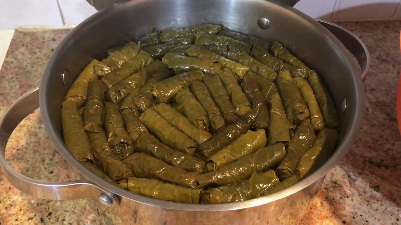 طريقة تحضير محشي ورق العنب في المنزل 5 طريقة تحضير محشي ورق العنب في المنزل