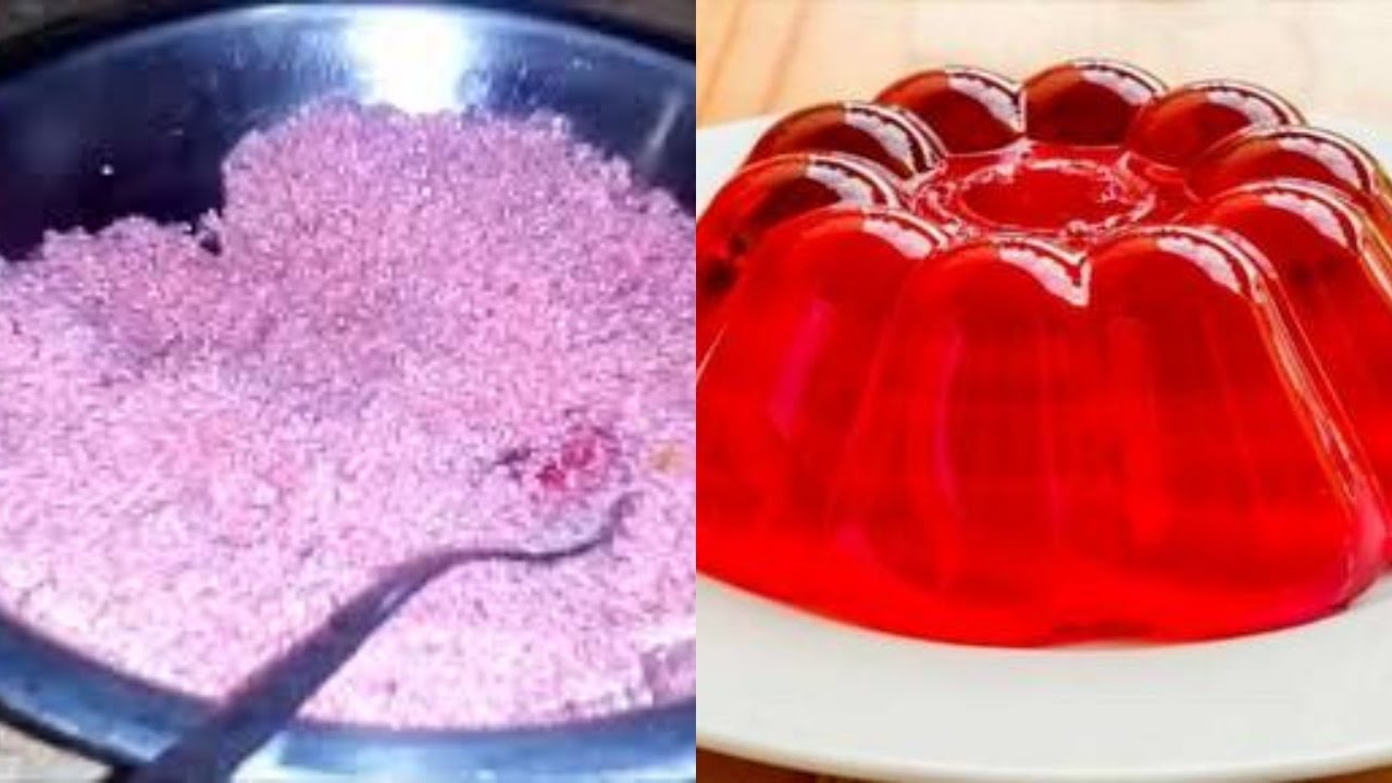 طريقة عمل الجيلى الجاهز في المنزل بطعم خيالي