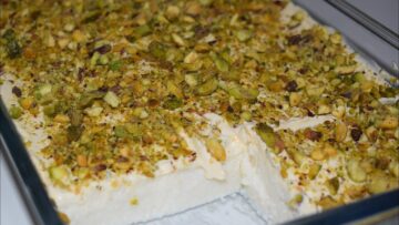 طريقة عمل حلوى ليالي لبنان في المنزل