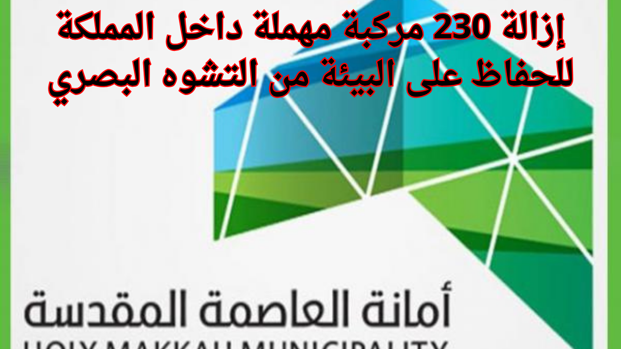إزالة 230 مركبة مهملة داخل المملكة للحفاظ على البيئة من التشوه البصري 5 إزالة 230 مركبة مهملة داخل المملكة للحفاظ على البيئة من التشوه البصري