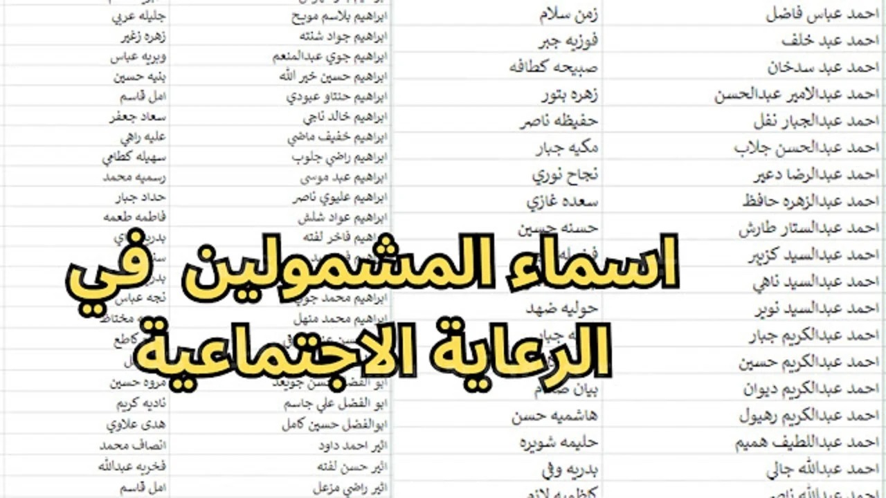 "استعلم هسـه" اسماء المشمولين بالرعاية الاجتماعية الوجبة السابعة 2024 العراق والشروط والاوراق المطلوبة للحصول على الرعاية الاجتماعية عبر منصه مظلتى 5 “استعلم هسـه” اسماء المشمولين بالرعاية الاجتماعية الوجبة السابعة 2024 العراق والشروط والاوراق المطلوبة للحصول على الرعاية الاجتماعية عبر منصه مظلتى