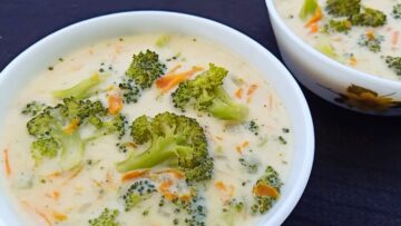 طريقة عمل شوربة البروكلي بالكريمة بطعم لا يقاوم لنظام غذائي متميز