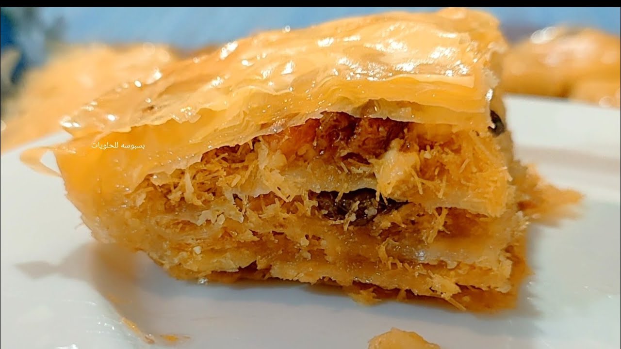 حلوي مميزة.. طريقة تجهيز الجلاش المحشي بالكنافة في المنزل 5 حلوي مميزة.. طريقة تجهيز الجلاش المحشي بالكنافة في المنزل