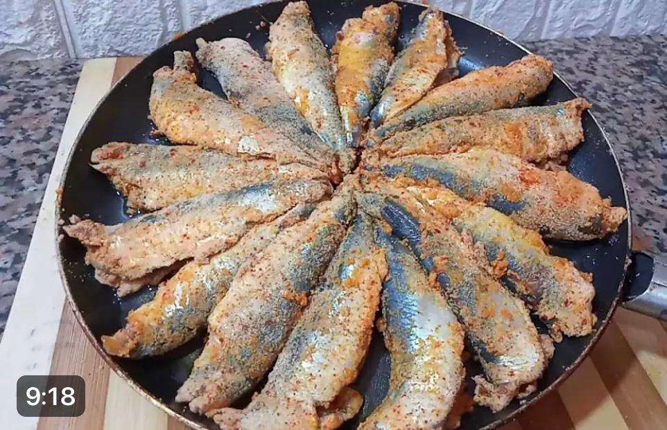 طريقة قلي السردين بدون امتصاص الزيت بسر تتبيله المطاعم الفاخرة