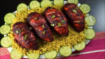 طريقة عمل الفراخ التندوري الهندي بالتوابل الهندية بأروع طعم