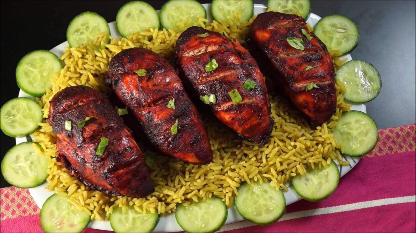 طريقة عمل الفراخ التندوري الهندي بالتوابل الهندية بأروع طعم 5 طريقة عمل الفراخ التندوري الهندي بالتوابل الهندية بأروع طعم