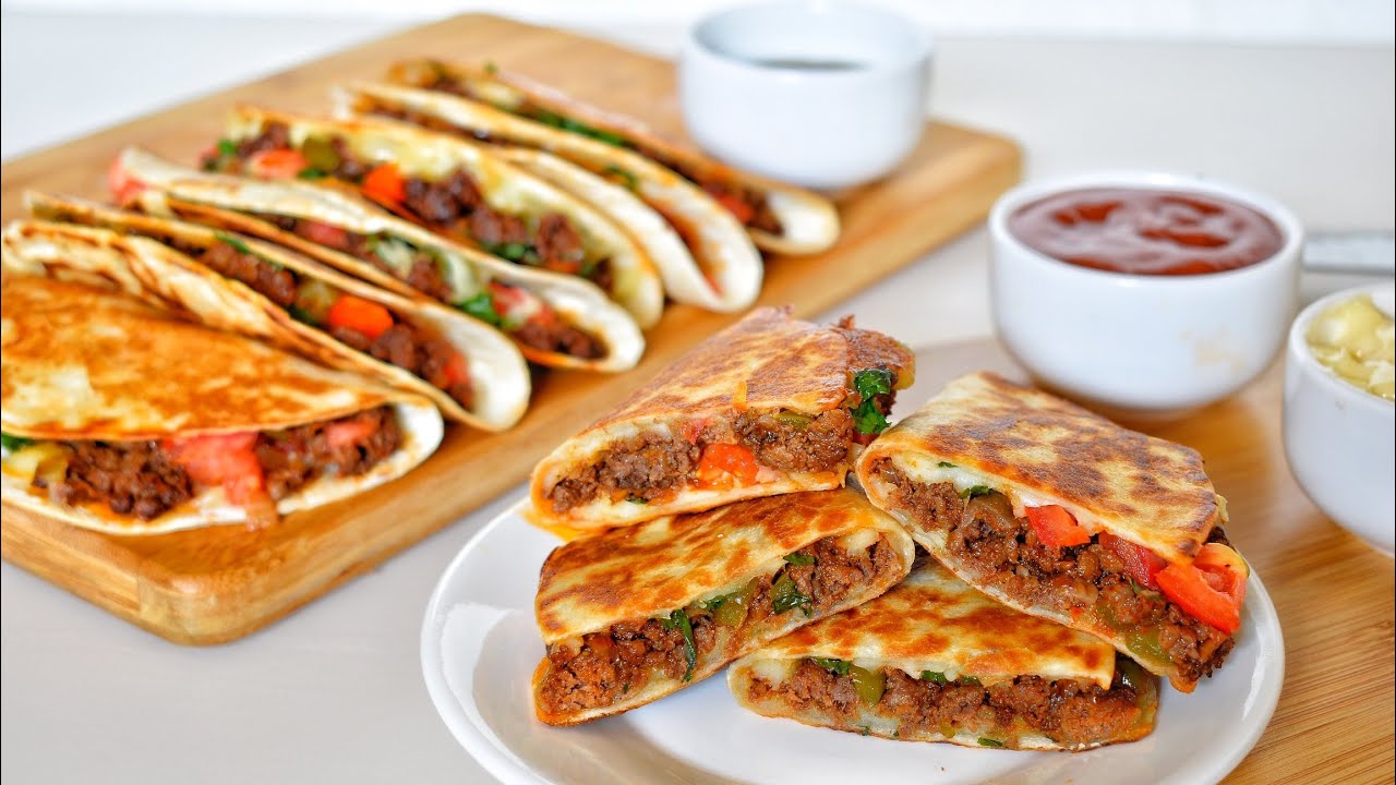 طريقة عمل كساديا باللحم رائعة المذاق أشهر الأطباق المكسيكية للعشا أو الغدا 5 طريقة عمل كساديا باللحم رائعة المذاق أشهر الأطباق المكسيكية للعشا أو الغدا