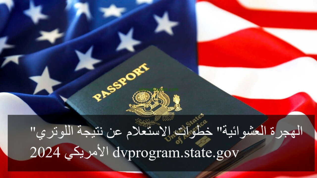 "الهجرة العشوائية" خطوات الاستعلام عن نتيجة اللوتري الأمريكي 2024 dvprogram.state.gov 5 “الهجرة العشوائية” خطوات الاستعلام عن نتيجة اللوتري الأمريكي 2024 dvprogram.state.gov