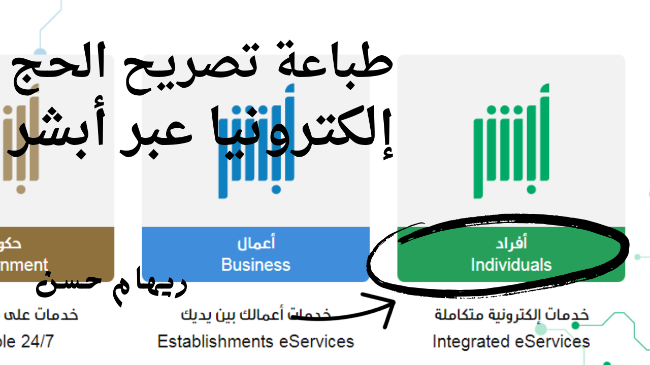الآن يمكنك طباعة تصريح الحج إلكترونيًا عبر منصة أبشر بشكل مجاني .. فما هي الخطوات؟ 5 الآن يمكنك طباعة تصريح الحج إلكترونيًا عبر منصة أبشر بشكل مجاني .. فما هي الخطوات؟