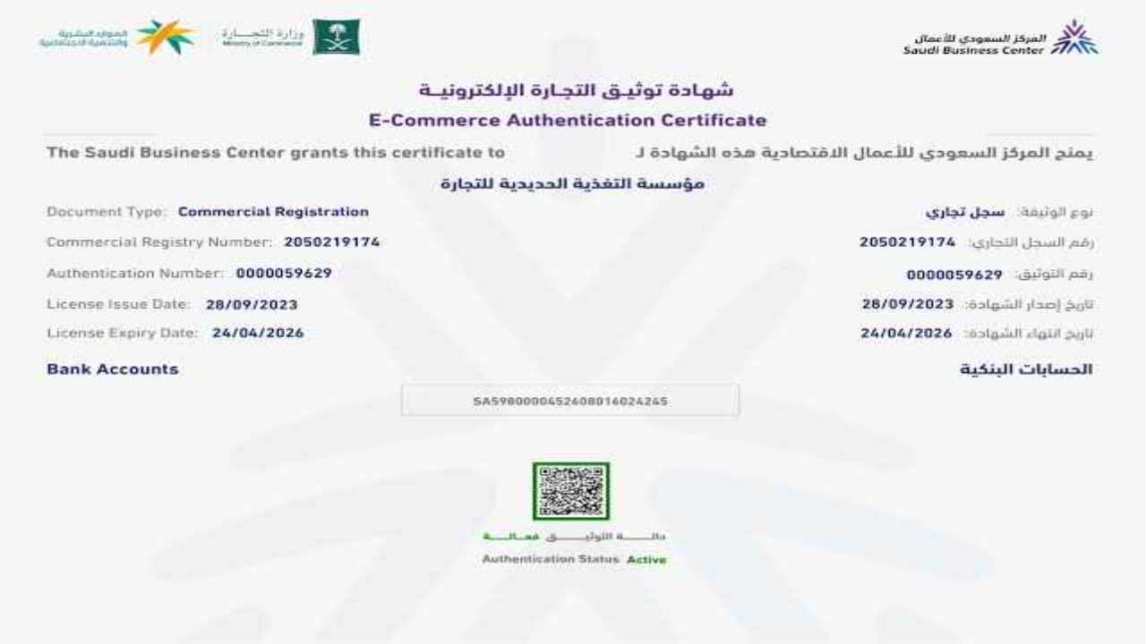 كيفية تحديث رخصة نشاط تجاري وما شروط تجديد الرخصة 1446؟