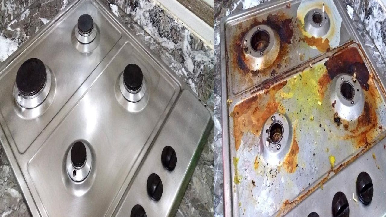 خلطة رهيبة لتنظيف عيون البوتاجاز المحترقة هتخلصك من الدهون بسرعة جداً 5 خلطة رهيبة لتنظيف عيون البوتاجاز المحترقة هتخلصك من الدهون بسرعة جداً