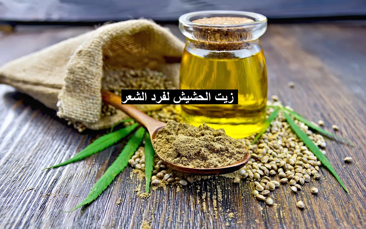 “فرد طبيعي بدون مواد كيميائية” طريقة استخدام زيت الحشيش لتنعيم الشعر