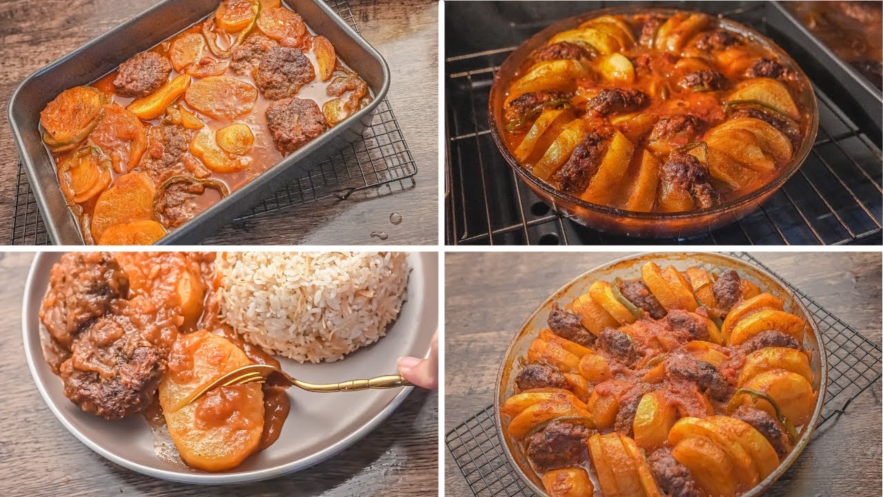 طريقة عمل صينية البطاطس بالكفتة بخلطة والطعم خطير وتناسب في الغداء مع الأرز 5 طريقة عمل صينية البطاطس بالكفتة بخلطة والطعم خطير وتناسب في الغداء مع الأرز