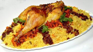 طريقة عمل المندي بالفراخ بأسرار المطاعم بطعم ومزاق لذيذ وشهي بطريقة سهلة وسريعة