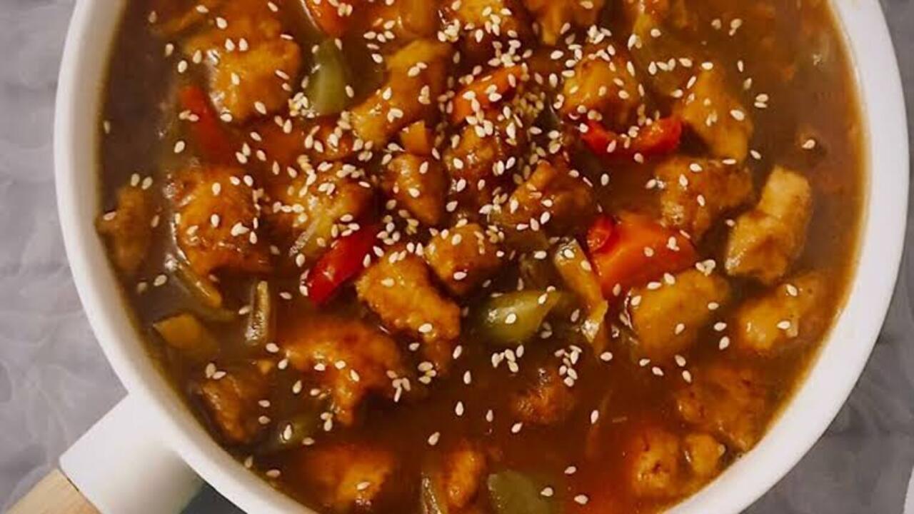طريقة عمل صوص سويت اند ساور للمعكرونات والساندوتشات بأسرار المطاعم الفاخرة