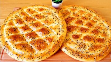 بعجينة قطنية سحرية أعملي الخبز التركي بالطريقة الأصلية هش وخفيف بأجمل شكل وطعم لأحلى وجبة فطار خفيفة