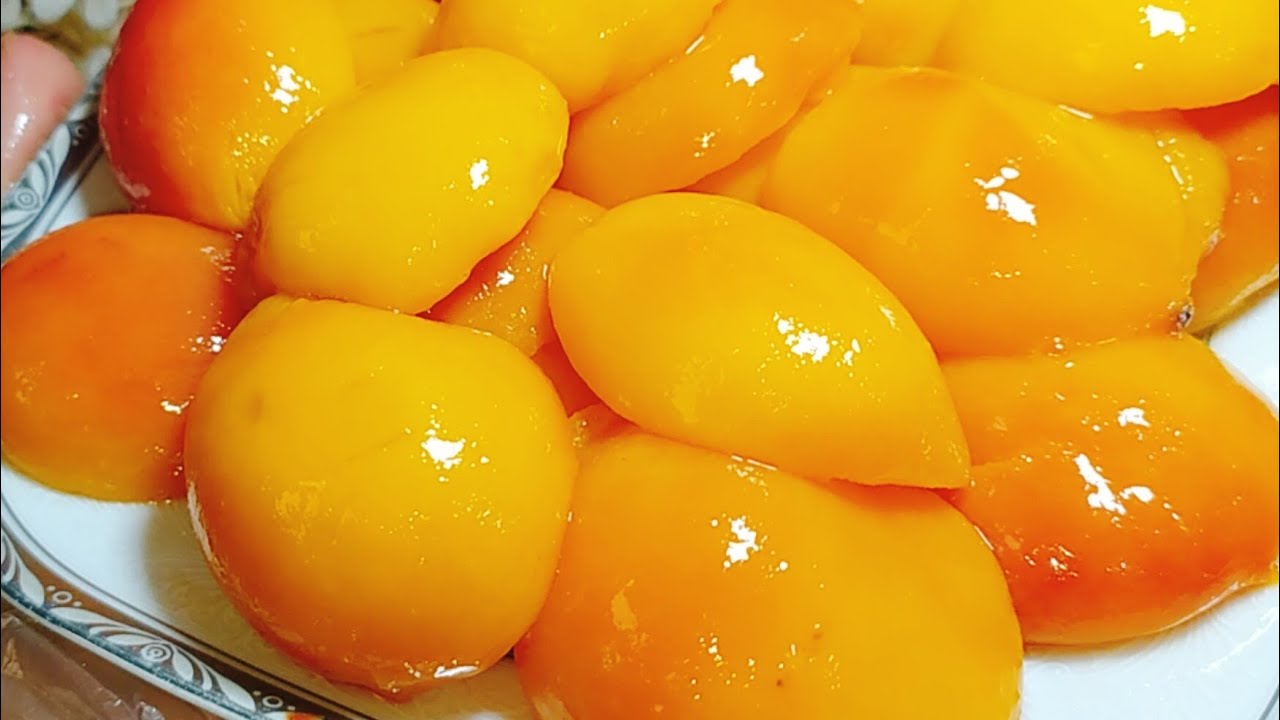 طريقة عمل الخوخ كمبوت وتخزينه وعصير الخوخ الشهي المميز بطعم رائع بدون مواد حافظة 5 طريقة عمل الخوخ كمبوت وتخزينه وعصير الخوخ الشهي المميز بطعم رائع بدون مواد حافظة