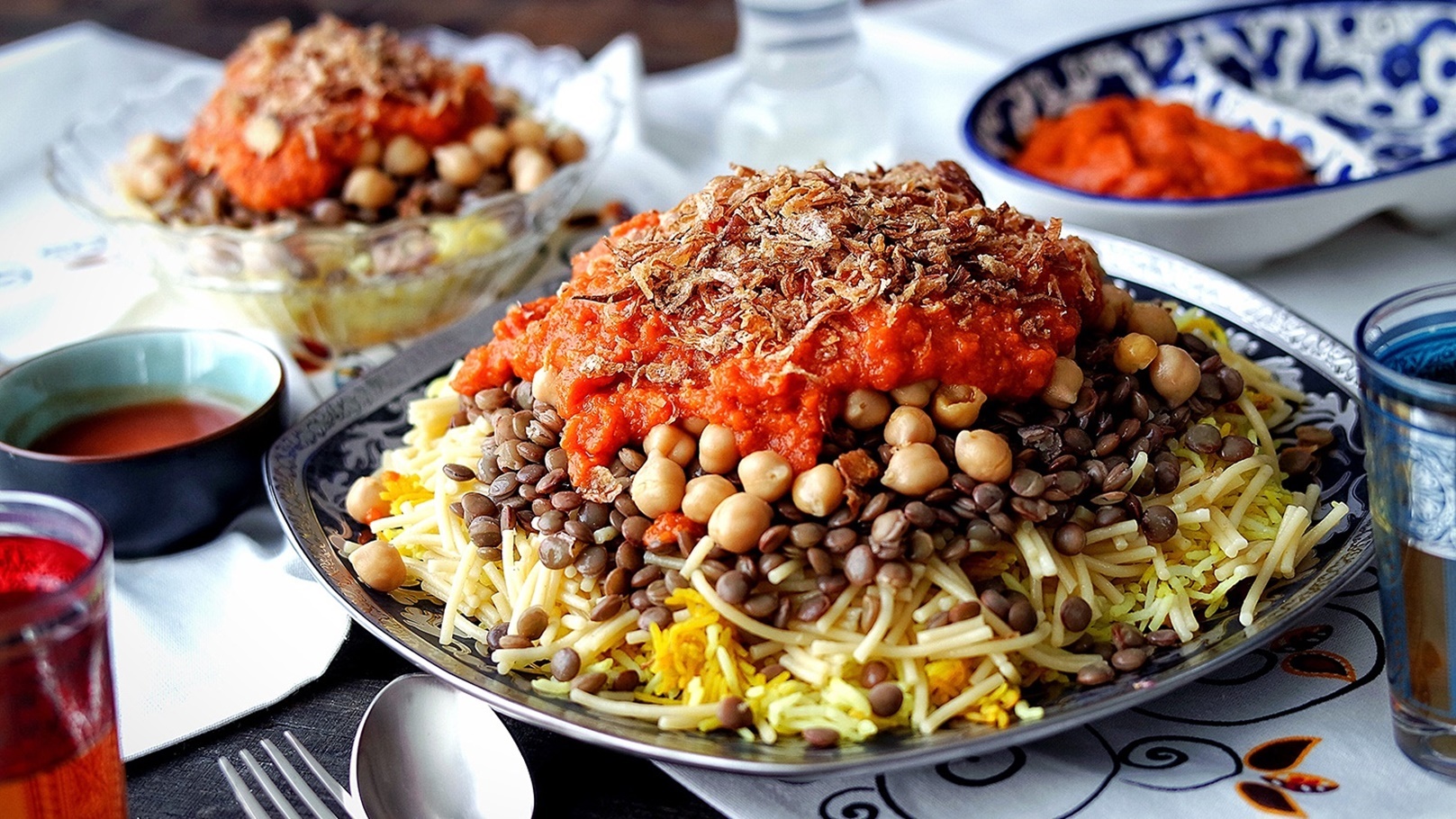 بأسرار المحلات.. طريقة عمل الكشري المصري الأصلي بالدقة المضبوطة 5 بأسرار المحلات.. طريقة عمل الكشري المصري الأصلي بالدقة المضبوطة