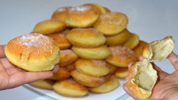 طريقة عمل فطائر الزبادي الطرية اقتصادية ولذيذة وطعمها أحلى من الجاهزة بكتير