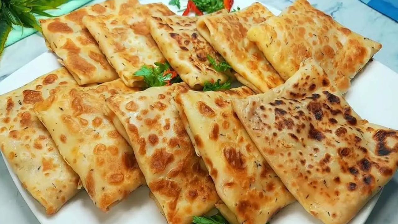 فطائر الطاسة بأطعم وألذ حشوة هتجهز في دقايق للفطار حضريها في دقائق