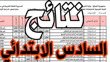 هانت كلها أيام.. استعلام نتائج الصف الرابع والخامس والسادس الابتدائي 2024 الترم الثاني