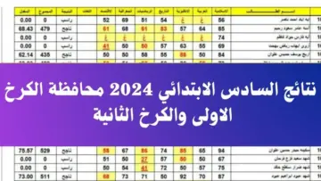 رسميًا ظهور نتائج طلاب منطقة الكرخ بالعراق اعرف النتيجة برابط استعلام رسمي