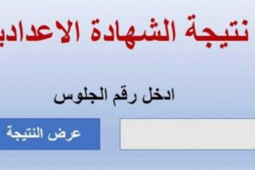 رابط نتيجة الشهادة الإعدادية في محافظة الجيزة 2024 من خلال موقع المحافظة