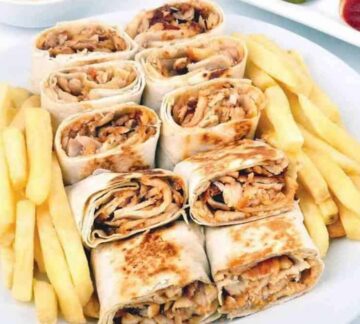 طريقة عمل شاورما الدجاج والبطاطس الأصلية بطعم خطير هتنافسي المطاعم السوري