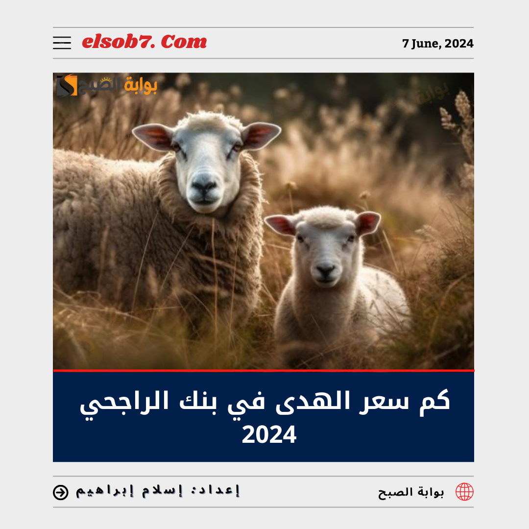 كم سعر الهدى في بنك الراجحي 2024.. تعرف على أسعار صك الأضحية في السعودية 2024 5 كم سعر الهدى في بنك الراجحي 2024.. تعرف على أسعار صك الأضحية في السعودية 2024