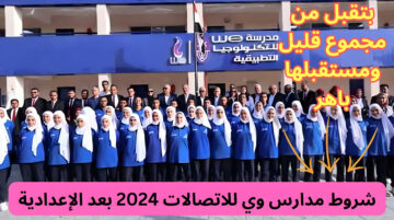 شوف أحسن بديل للثانوية العامة.. شروط مدارس وي للاتصالات 2024 بعد الإعدادية والأوراق المطلوبة للتقديم