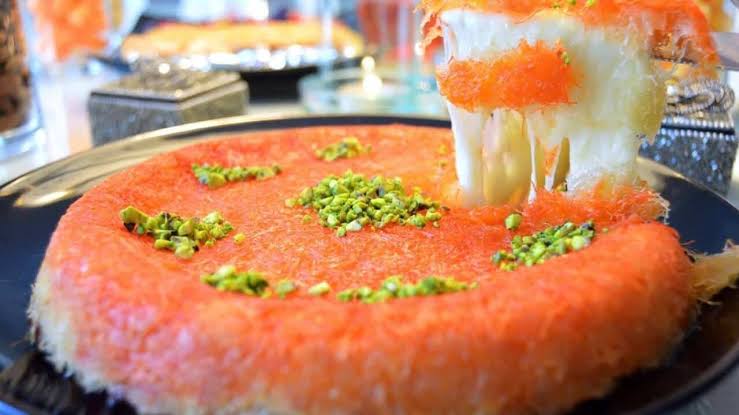 طريقة عمل الكنافة النابلسية على أصولها بطعم وقوام الجاهزة
