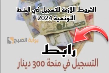 رابط التسجيل في المنحة التونسية 2024 “300 دينار تونسي”والشروط اللازمة
