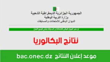بالدرجات اعرف نتائج البكالوريا بالجزائر بالرابط والخطوات