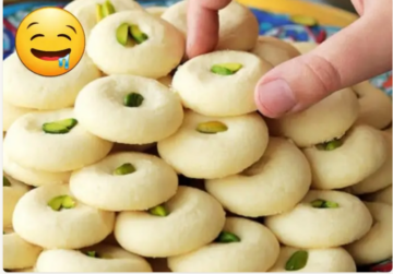 طريقة عمل الغريبة المصرية على اصولها اخف والذ طعم