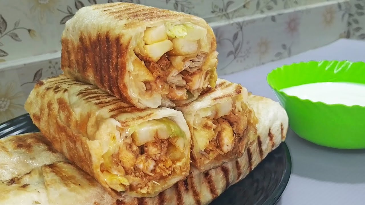 طريقة عمل الشاورما السوري في المنزل بطعم أحلى من المحلات 