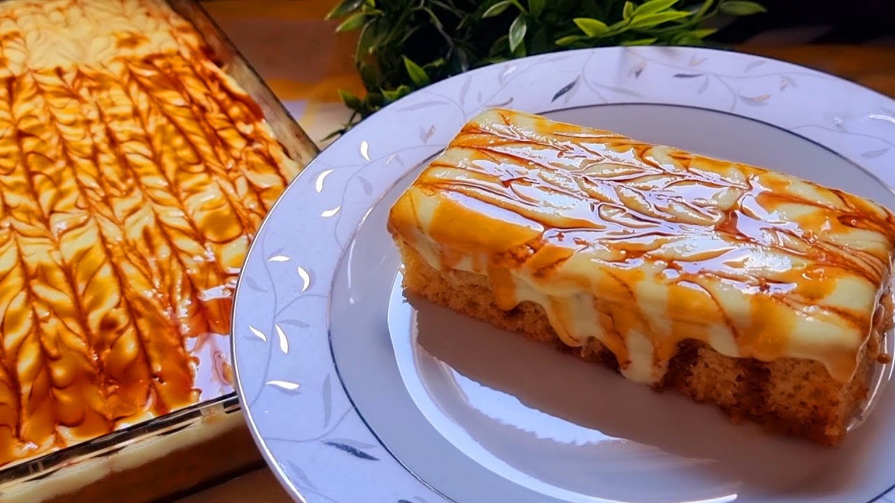 خطوات عمل جاتوه شاتوه الكراميل مثل اكبر المحلات 5 خطوات عمل جاتوه شاتوه الكراميل مثل اكبر المحلات