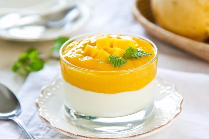 طريقة عمل الأرز باللبن بِالمانجو أفضل من المحلات 5 طريقة عمل الأرز باللبن بِالمانجو أفضل من المحلات