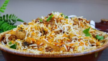 طريقة عمل برياني بالدجاج بطريقه سهلة لوجبة غداء مميزة بمكونات بسطة من المنزل