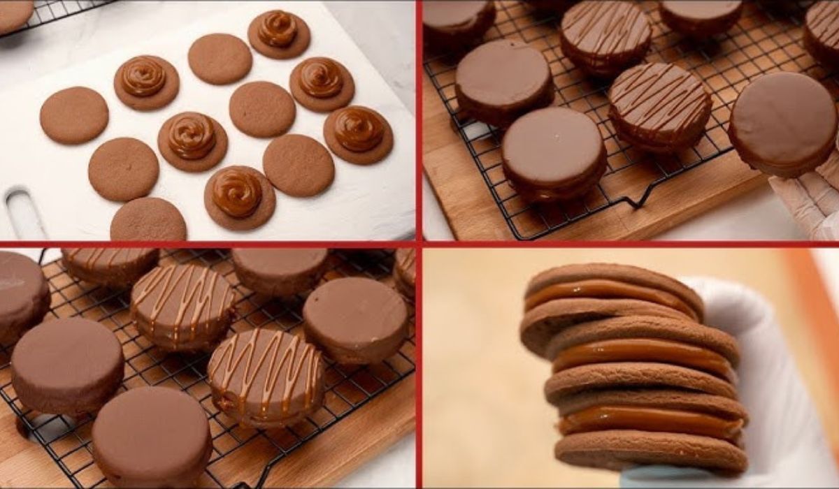 في 10 دقائق فقط اعملي البسكويت بالشوكولاتة لأولادك في البيت بطعم شهي مقرمش ألذ من الجاهز